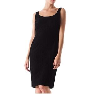 Karin‎ Stevens black dress size 12 Y2K